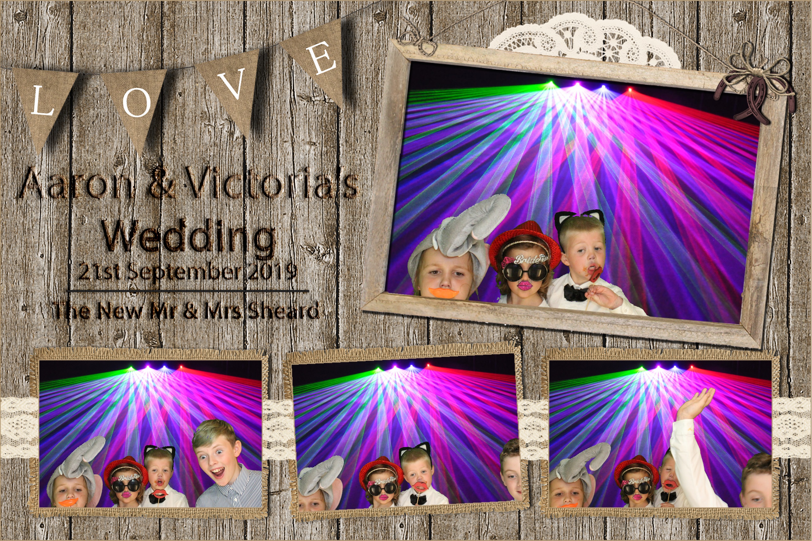 Aaron & Victoria's Wedding  | View more photos from the event at images.mobile-photo-booth.com/u/MobilePhotoBoothUK/Aaron-Victorias-Wedding